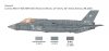 Italeri 1464 F-35A LIGHTNING II CTOL version (Beast Mode) 1/72